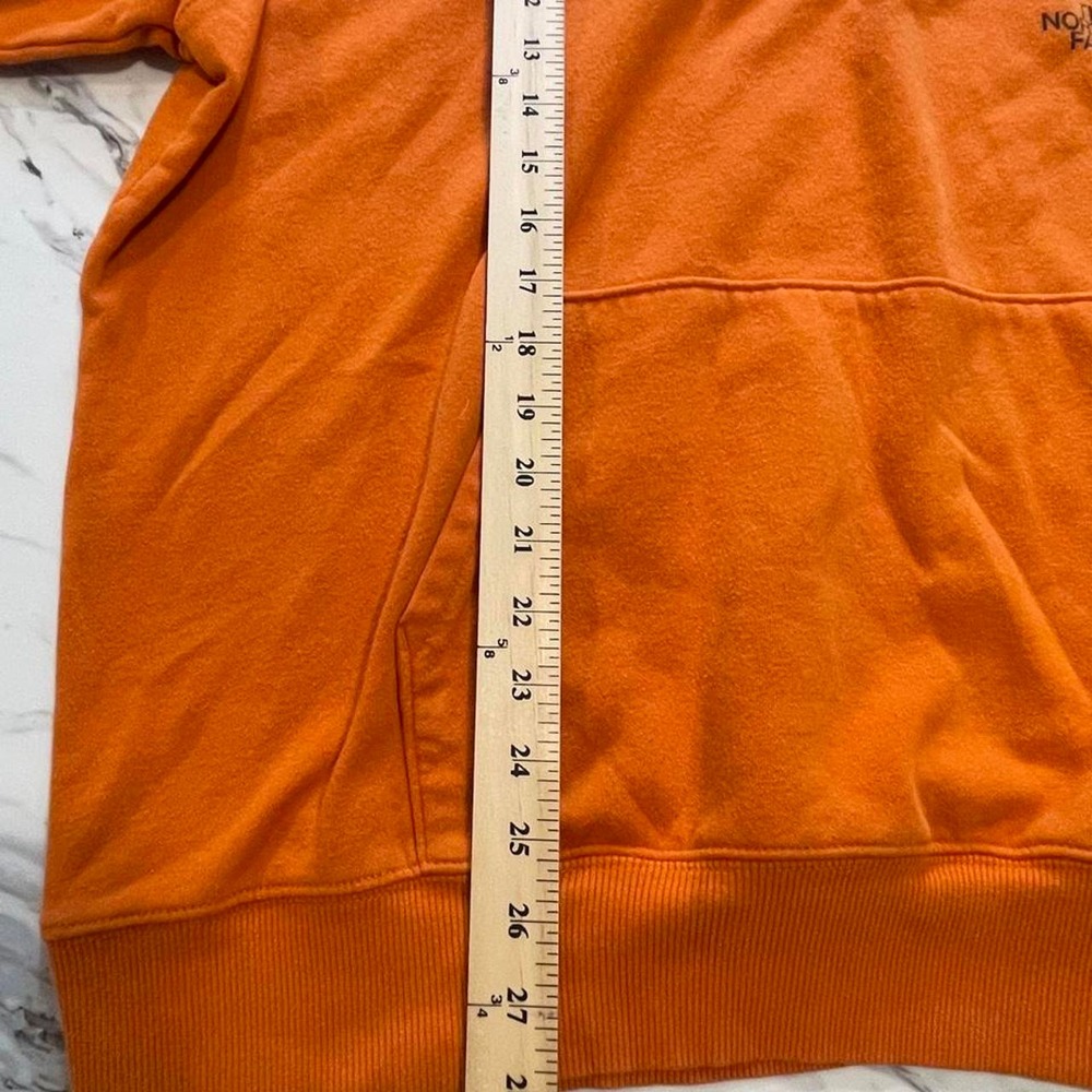The North Face Hoodie Mens XL Orange Bear Mountain Graphic Pullover Gorpcore - Picture 4 of 8